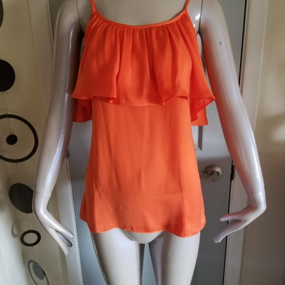 BOSTON PROPER Coral Top